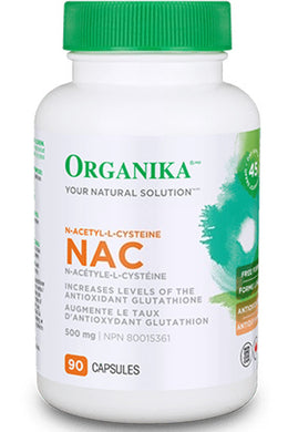 ORGANIKA NAC (N-Acetyl-L-Cysteine - 500 mg - 90 caps)