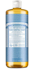 Load image into Gallery viewer, DR BRONNER&#39;S Pure Castile Soap Baby (Unscented - 946 ml)