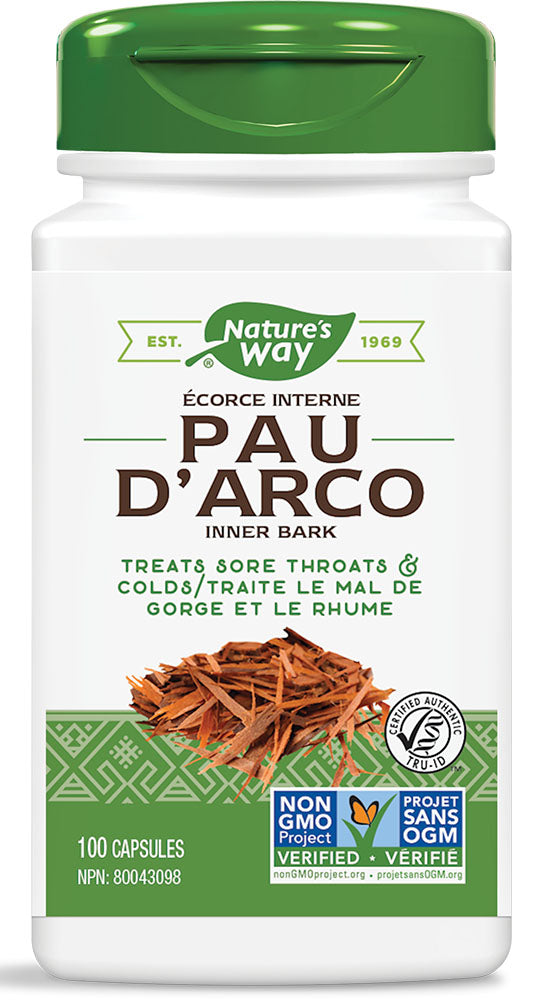 NATURE'S WAY Pau D’Arco Inner Bark (100 caps)