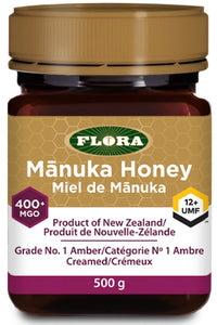 Flora Manuka Honey MGO 400+/12+ UMF (500 gr)