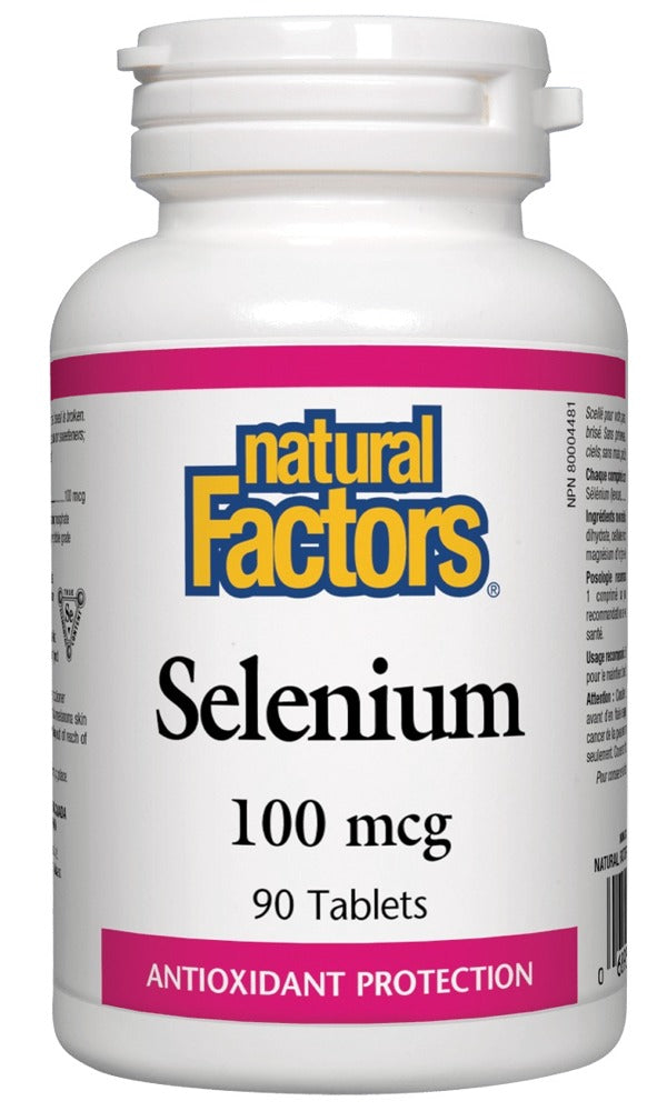 NATURAL FACTORS Selenium (100 mcg - 90 tabs)