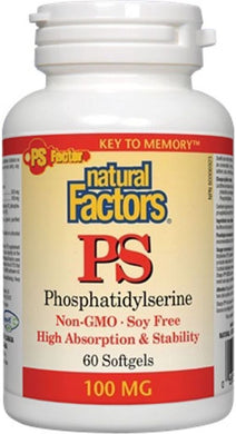 NATURAL FACTORS PS  (100 mg - 60 sgels)