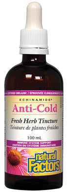NATURAL FACTORS Echinamide Anti-Cold Tincture  (100 ml)