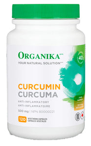 ORGANIKA Curcumin (500 mg - 120 veg caps)