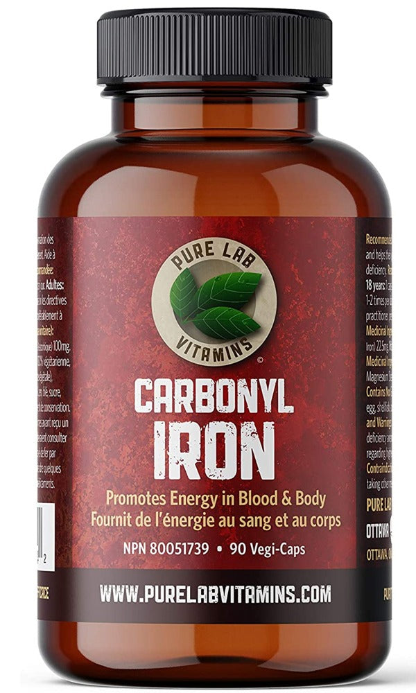 PURE LAB Carbonyl Iron (90 veg caps)