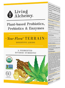 LIVING ALCHEMY Your Flora - Terrain (60 vegan caps)