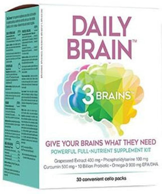 3 BRAINS Daily Brain Box ( 30 pck)