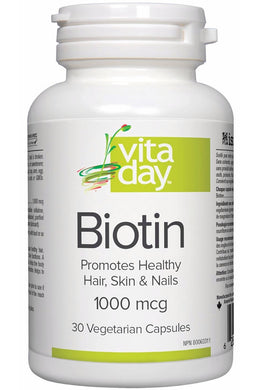 VITADAY Biotin (1000 mcg - 30 vcaps)