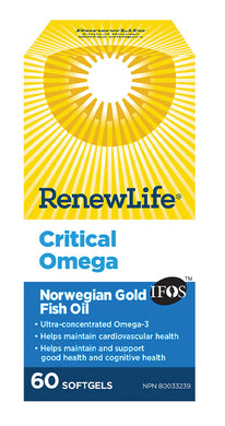 RENEW LIFE NG Critical Omega ( 60 sgels )