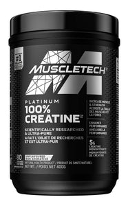 MUSCLE TECH Platinum 100% Creatine (Unflavoured - 400 gr)