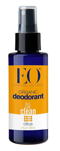 EO PRODUCTS Organic Deodorant Spray (Citrus - 118 ml)