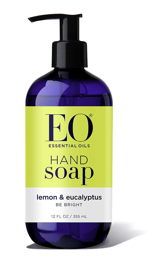 EO Products Liquid Hand Soap (Lemon & Eucalyptus - 355 ml)