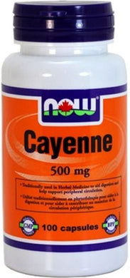 NOW Cayenne (500 mg - 100 caps)