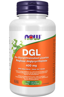 NOW DGL with Aloe Vera (100 vcaps)