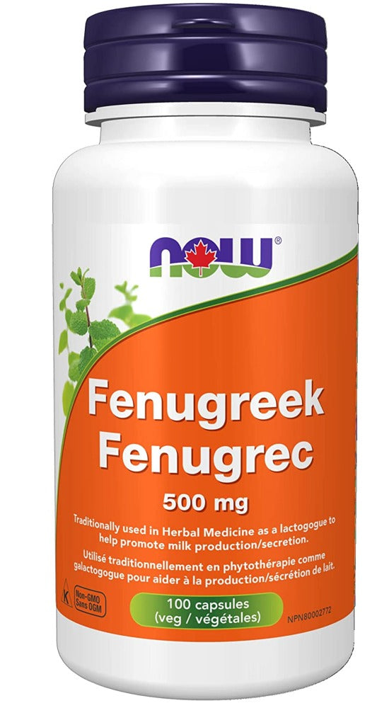 NOW Fenugreek  (500 mg - 100 caps)