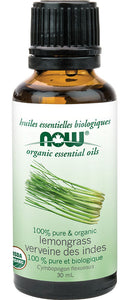 NOW Organic Lemongrass Oil (30 ml)