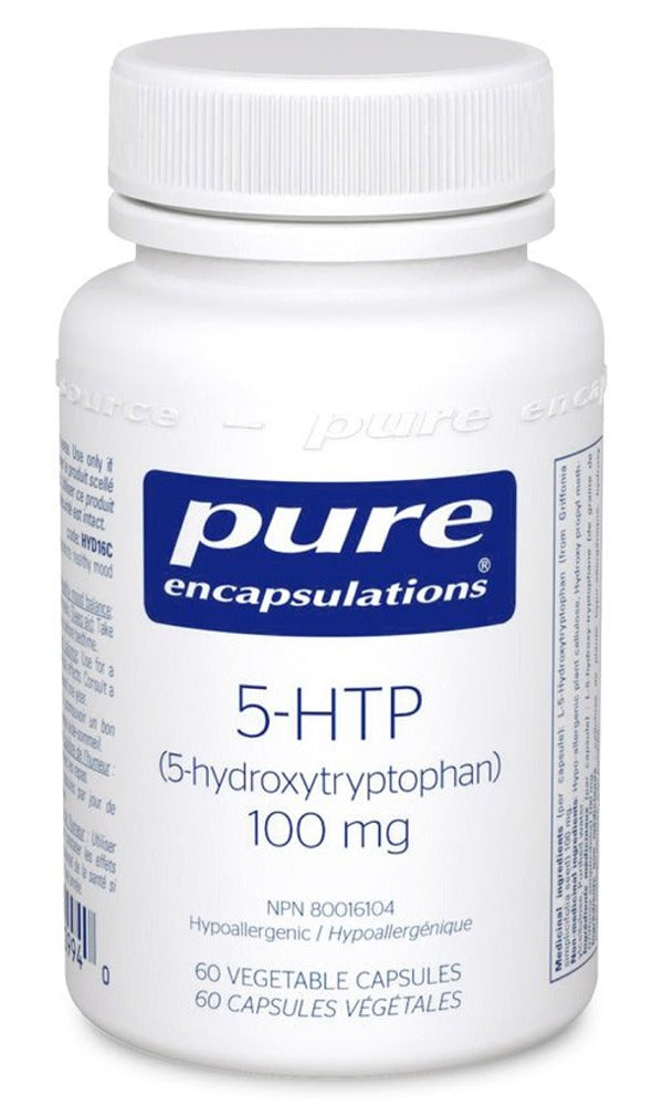 PURE ENCAPSULATIONS 5-HTP 100 mg (5-Hydroxytryptophan) (60 veg caps)