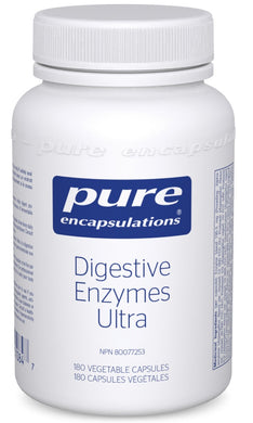 PURE ENCAPSULATIONS Digestive Enzymes Ultra (180 veg caps)