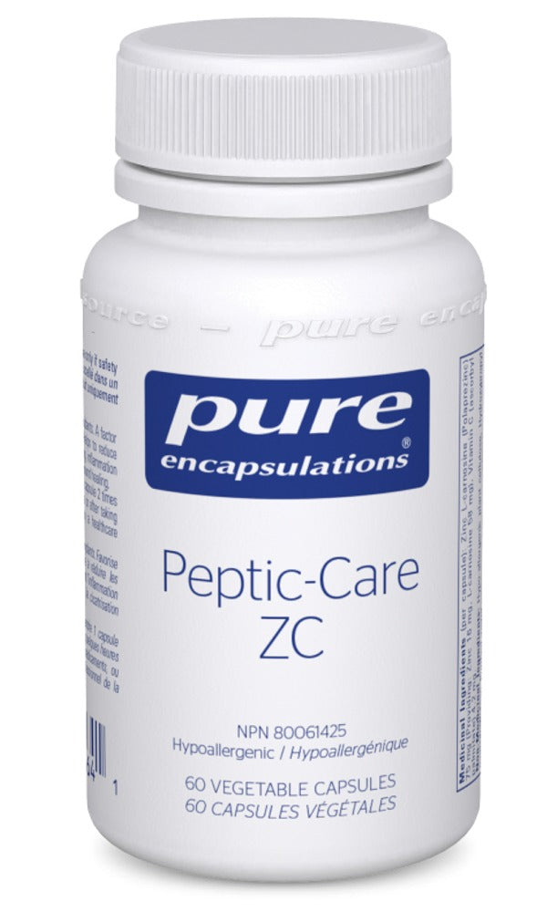 PURE ENCAPSULATIONS Peptic-Care ZC (60 veg caps)