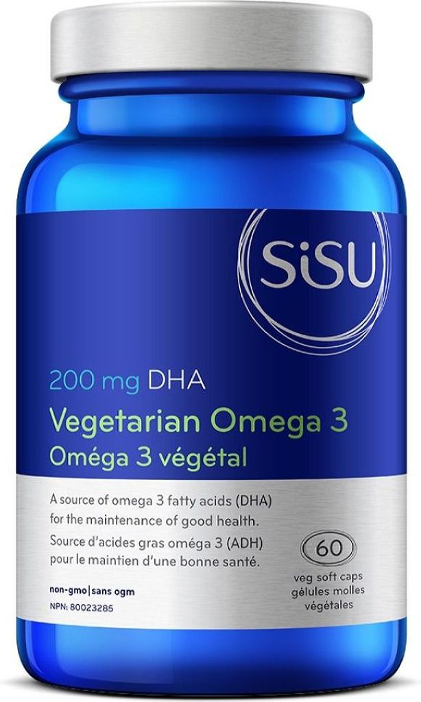 SISU Vegetarian Omega 3 (200 mg - 60 sgels)