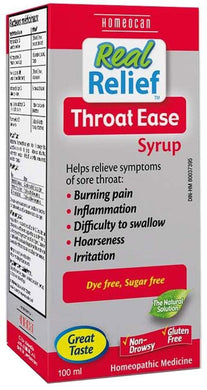 HOMEOCAN Real Relief Throat Ease  (100 ml)