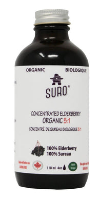 SURO Concentrated Elderberry Organic 5:1 (118 ml)