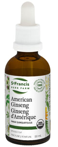 ST FRANCIS HERB FARM American Ginseng Tincture (50 ml)