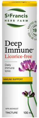 ST FRANCIS HERB FARM Deep Immune Licorice Free (100 ml)
