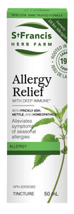 ST FRANCIS HERB FARM Allergy Relief with Deep Immune (50 ml)