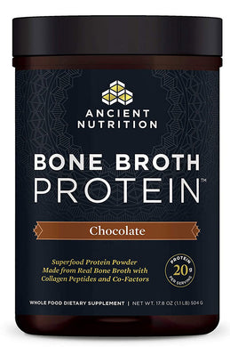 ANCIENT NUTRITION Bone Broth Collagen Protein (Chocolate - 357 gr)