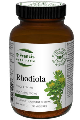 ST FRANCIS HERB FARM Rhodiola Capsules (60 caps)