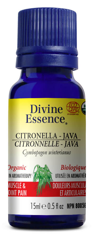 DIVINE ESSENCE Citronella - Java (Organic - 15 ml)