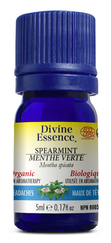 DIVINE ESSENCE Spearmint (Organic - 5 ml)