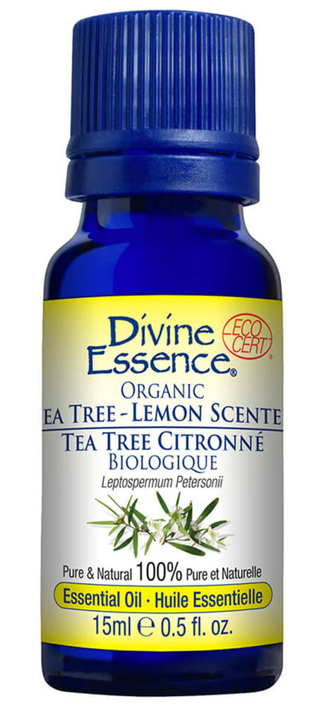 DIVINE ESSENCE Tea Tree  Lemon-Scented (Organic - 15 ml)