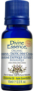 DIVINE ESSENCE Verbena - Exotic  (May Chang - Org - 15 ml)