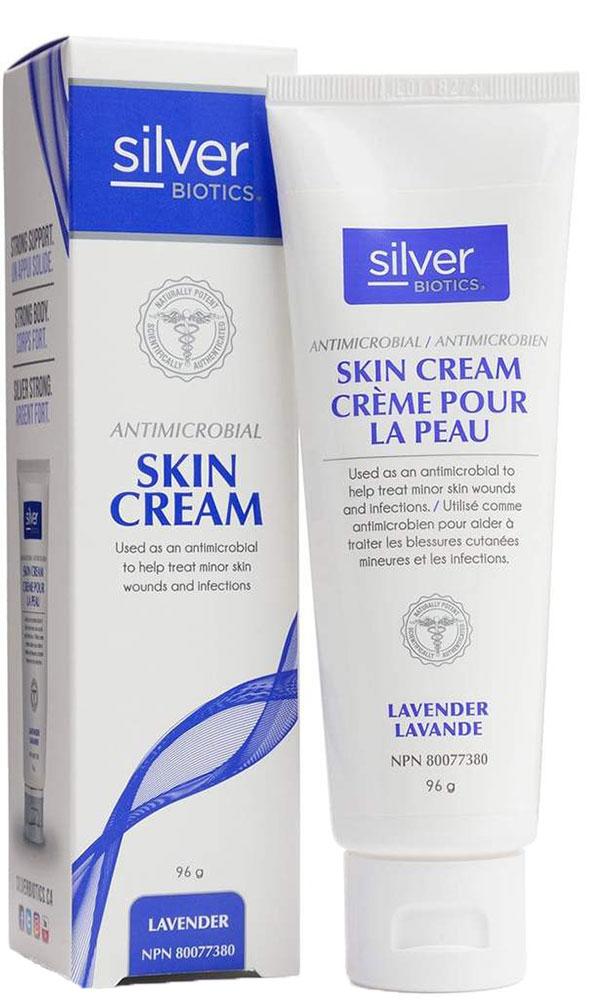 SILVER BIOTICS Antimicrobial Skin Cream (Lavender - 96 gr)