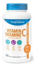 Load image into Gallery viewer, PROGRESSIVE Vitamin C Complex (120 caps)