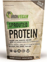 Load image into Gallery viewer, IRON VEGAN Sprouted Protein (Chocolate - 500 gr)