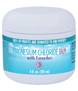 NATURAL Calm Magnesium Chloride Balm w Lavender (118 ml)