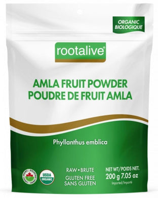 ROOTALIVE Organic Amla Fruit Powder (200 GR)