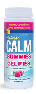 NATURAL CALM Gummies (Raspberry - 120 gummies)