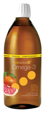 NUTRASEA +D Omega 3 (Grapefruit Tangerine - 500 ml)