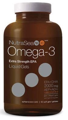 NUTRASEA HP+D Omega 3 Extra Strength (60 sgels)