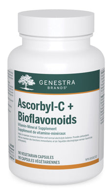 GENESTRA Ascorbyl-C + Bioflavonoids (90 veg caps)