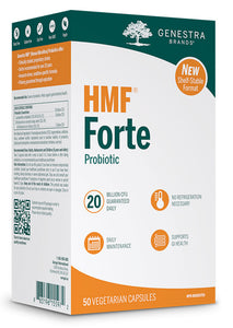 GENESTRA HMF Forte Probiotic 20 Billion (Shelf Stable - 50 veg caps)